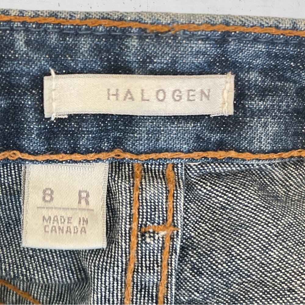 Halogen Jeans Women's High Waist Straight Denim Size 8 R - Picture 6 of 11